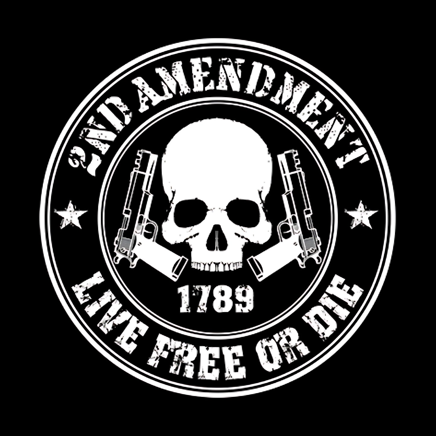 2nd Amendment : Live Free or Die - T-Shirt