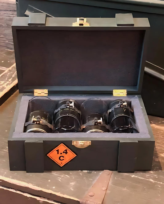 Freedom Glass Case - Ammo Crate